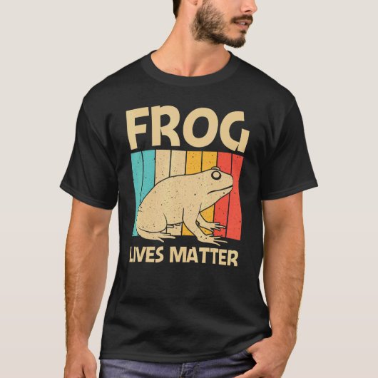 Kikker voor mannen Toad Catcher Dier T-shirt (Voorkant)