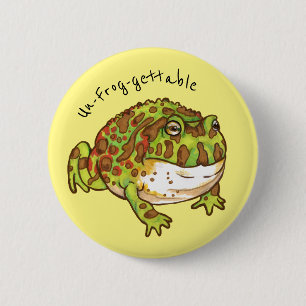 kikker voor paarden, onkikkervistabel ronde button 5,7 cm