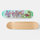 Kikker voor winkelboekje skateboard (Horizontaal)