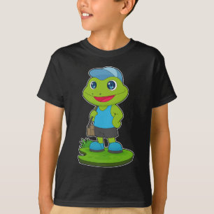 Kikker wandelaar Sling tas T-shirt