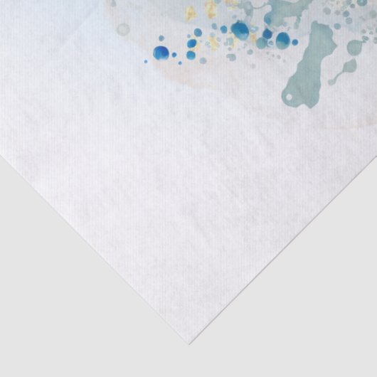 Kikker-Waterverf Tissuepapier (Detail)