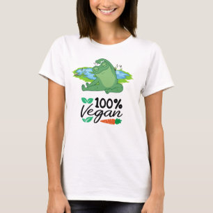 Kikker Yoga vegan veggie vegetarisch T-shirt