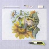 Kikker Zonnebloem Waterverf Tissuepapier (Craft)