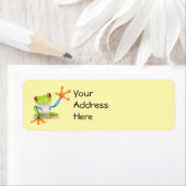 Kikkerbilletjes Adresetiketten Etiket (Insitu)