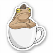 Kikkerbonen Sticker (Voorkant)