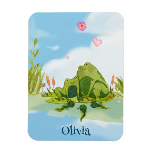 Kikkerbroekfamilie Magneet