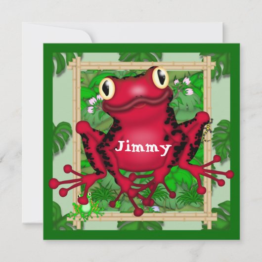 Kikkerbrokvis Kaart (Voorkant)