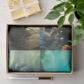 Kikkercollage 2 Decoupage papier (Geschenk)