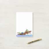 Kikkerdagen van de zomer post-it® notes (Op bureau)