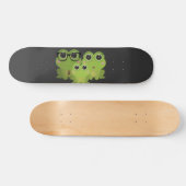Kikkerfamilie Skateboard (Horizontaal)