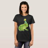 Kikkerfeestje pet t-shirt (Voorkant volledig)