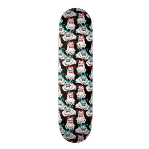 Kikkerglazen patroon skateboard