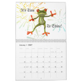 Kikkerkalender 2023 kalender (Jan 2027)