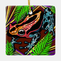 kikkerkeramisch Ornament