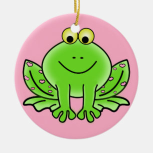 Kikkerkerstversiering Keramisch Ornament