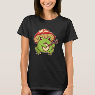 Kikkerkkkikker met paddestoeltje Pet T-shirt