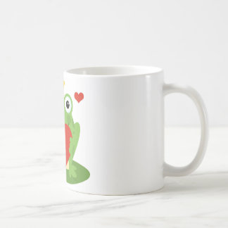 Kikkerkoning met hart koffiemok