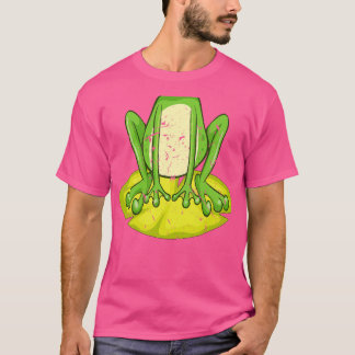 Kikkerkostuum Schattige Jongens Meisjes Reptiel T-shirt