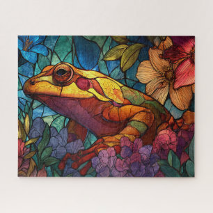 Kikkerkunstpuzzel Legpuzzel