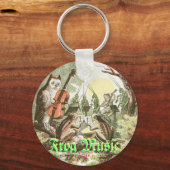 "Kikkermuziek" Sleutelhanger (Voorkant)