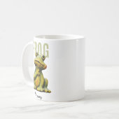 Kikkernaam Koffie Mok (Voorkant links)
