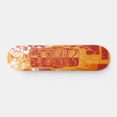 Kikkerpakket met vlammen skateboard (Horizontaal)