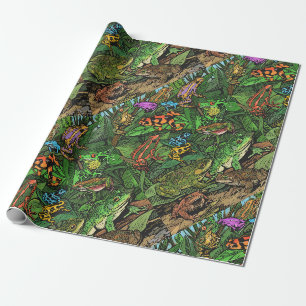Kikkerpapier Cadeaupapier