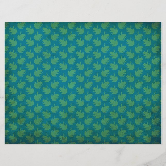 Kikkerpapier voor bedrukt kikkervel (Voorkant)