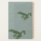 Kikkerplanner met de optie Naam aanpassen Planner (Achterkant)