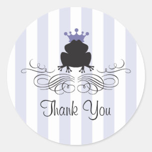 Kikkerprins Charming Ronde Sticker