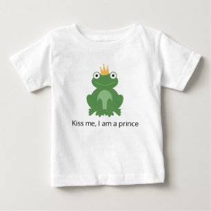 Kikkerprins t-shirt voor baby peuter kind