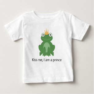Kikkerprins t-shirt voor de baby peuter-kind