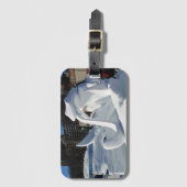 Kikkerptuur, Quebec, Canada Bagagelabel (Voorkant (verticaal))