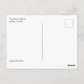 Kikkerptuur, Quebec, Canada Briefkaart (Achterkant)