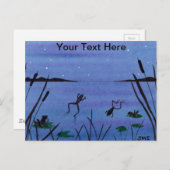 Kikkers Briefkaart (Voorkant / Achterkant)