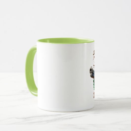 Kikkers Brouwen en Bescherming Koop mij een koffie Mok (Voorkant links)