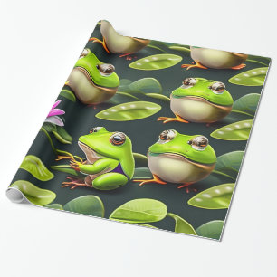 Kikkers Designer Wrapping Papier
