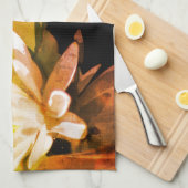 Kikkers die water Lily Abstract verhit Theedoek (Quarter Fold)