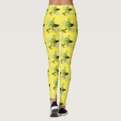 Kikkers en Lotus Flowers, Leggings (Achterkant)