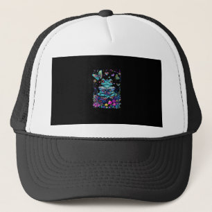 Kikkers Esthetische Cottagecore Goblincore Lezen Trucker Pet