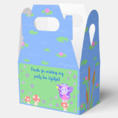 Kikkers & Fairies Tea Party Dank u Favor Box Bedankdoosjes (Geopend)