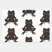 Kikkers Galor Wrapping Paper Flat Sheet Set van 3 (Voorkant 3)