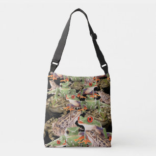 Kikkers Galore Multicolored Crossbody Tas
