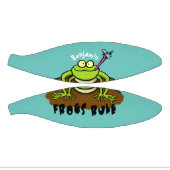 Kikkers heersen grappige groene kikkervis-cartoon basketbal (Panelen)