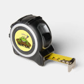 Kikkers heersen grappige groene kikkervis-cartoon rolmaat (Hoek)