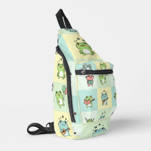 Kikkers met Kleine Hobbys Sling Bag