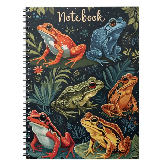 kikkers notitieboek (Voorkant)
