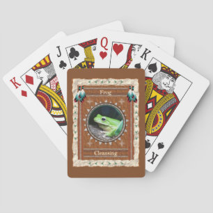 Kikkers Reinigende Energie Pokerkaarten