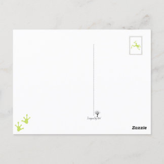 Kikkers Ribiting Personality Briefkaart