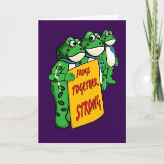 Kikkers Samen Sterk Kaart